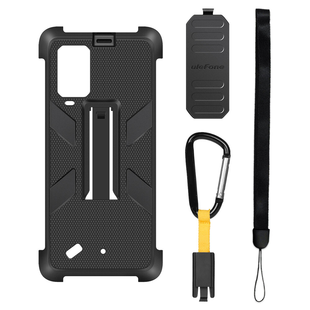 

Original Ulefone Shockproof Anti-Slip with Anti-Lost Hook TPU + PC Protective Case Back Cover for Ulefone Armor 10