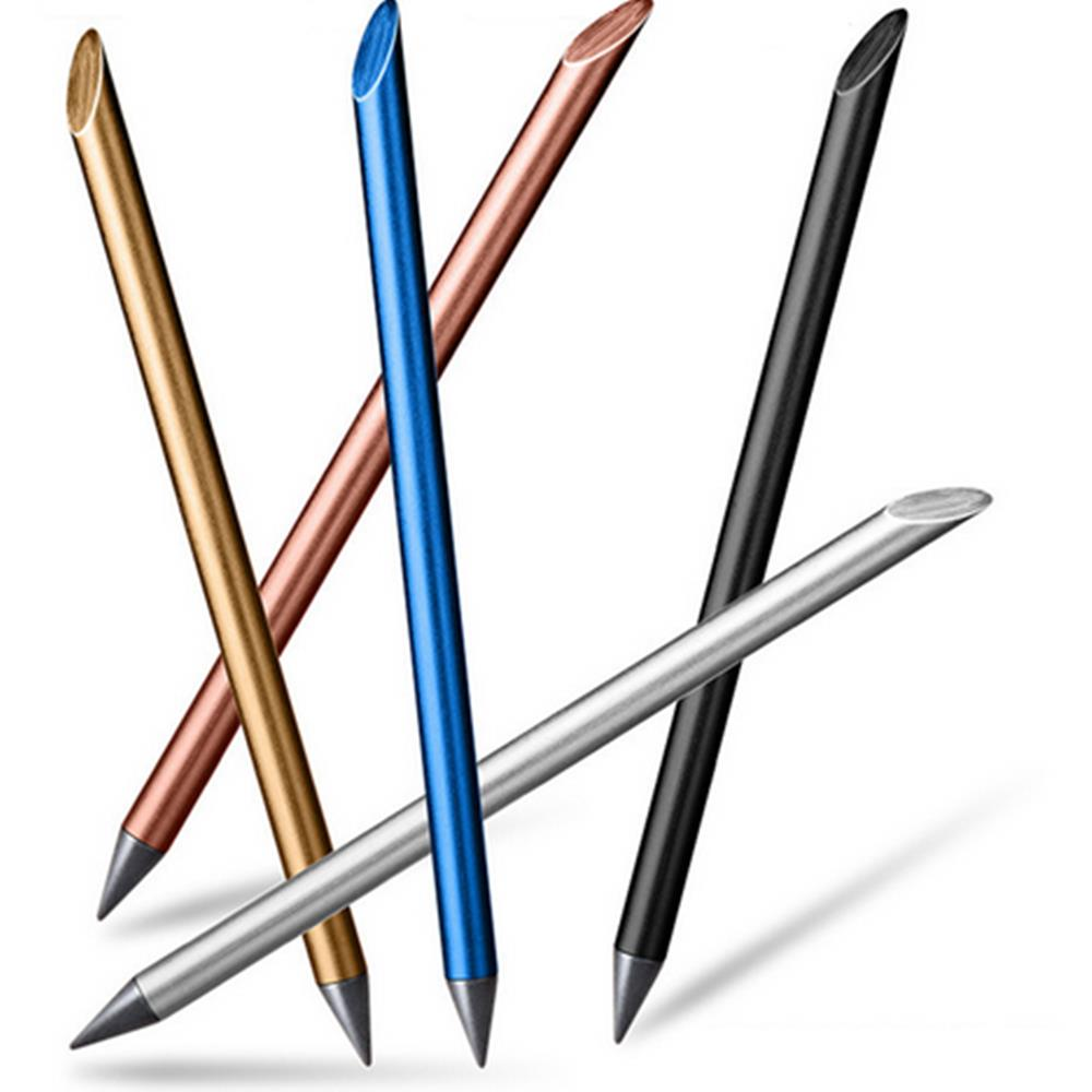 Metalen niet-inkt trendy pennen 0.5mm Fineline Schilderij Tekening Schrijven Beta Pen Office Schoolb