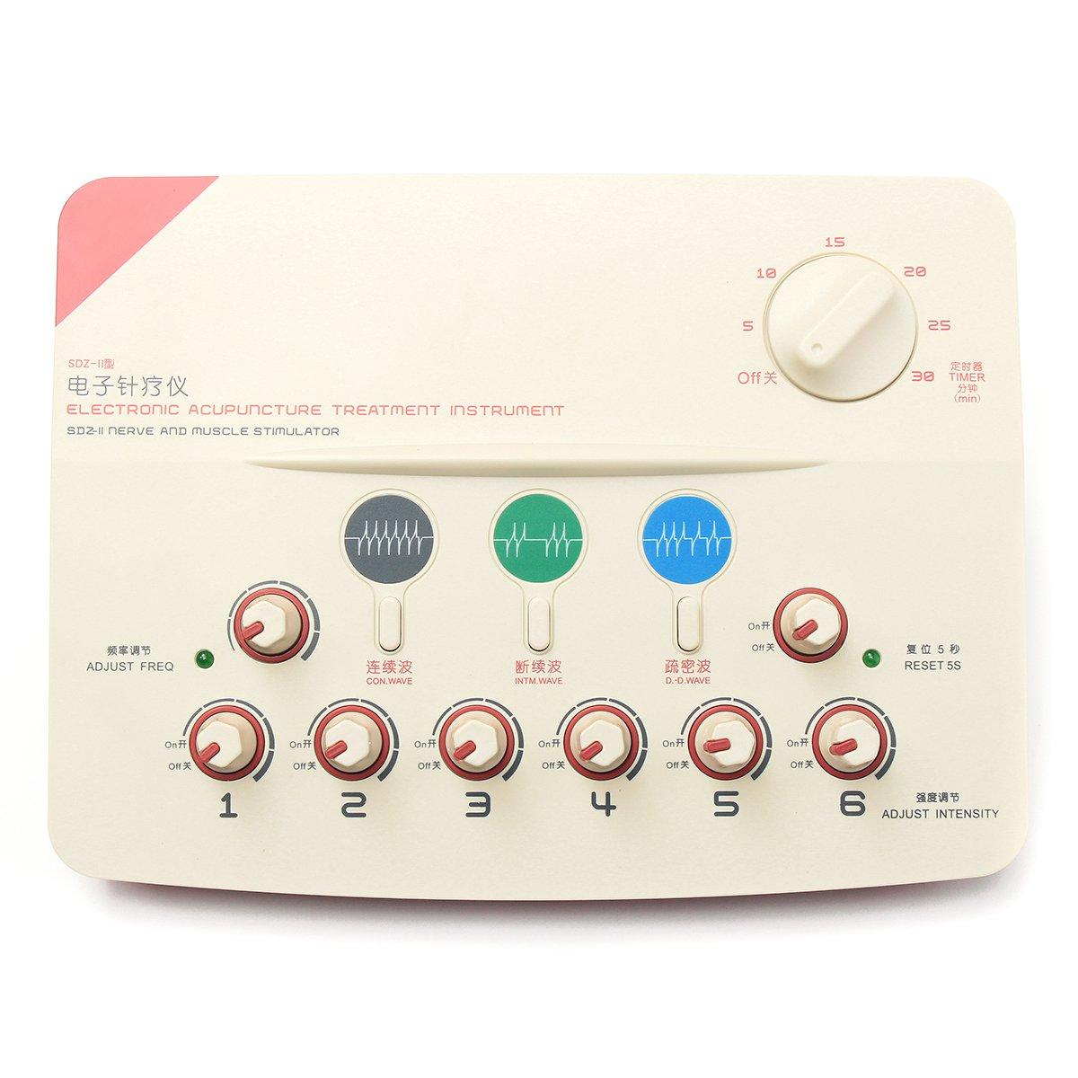 Elektronische Acupunctuur Massager Behandelingsinstrument Spierstimulatortherapie SDZ-II 10VA