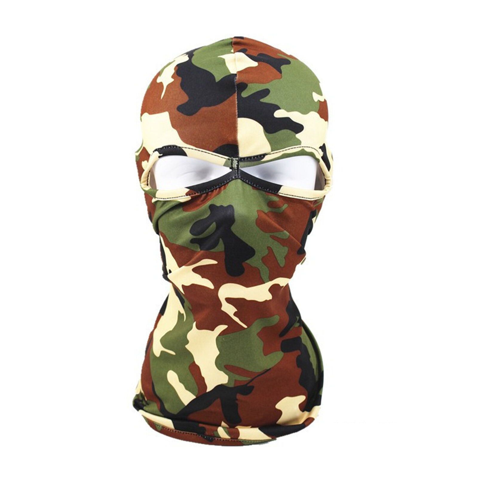 Unisex Polyester Camouflage Casual Outdoor Riding Windproof Sunshade Neck Shield Face Mask Beanie Ha