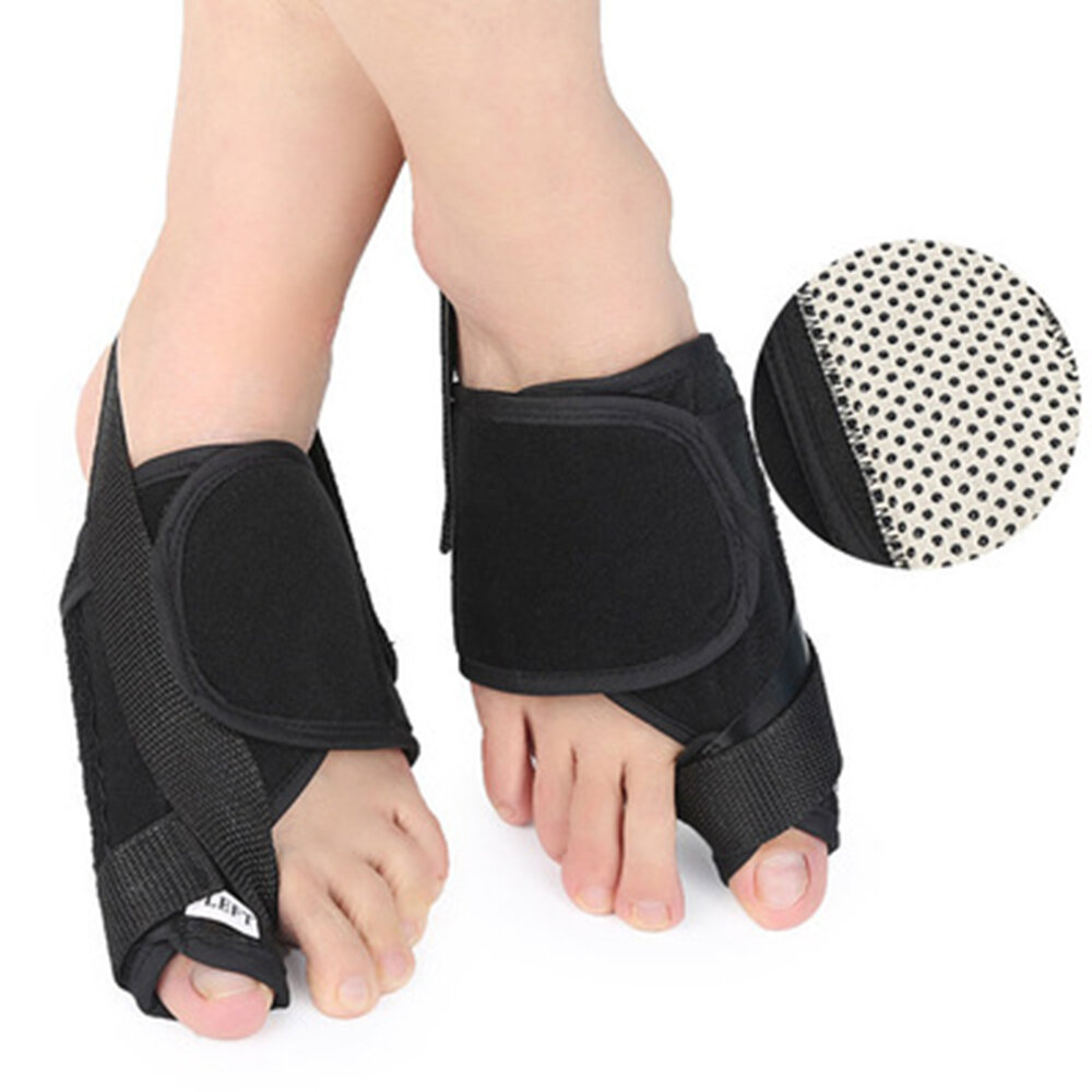 

Hailicare Toe Separator Hallux Valgus Bunion Corrector Orthotics Feet Bone Thumb Adjuster Correction Pedicure Sock Strai