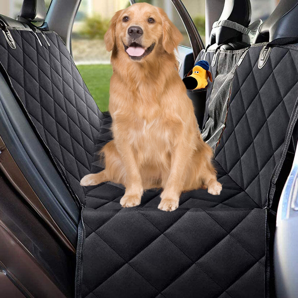 

Dog Seat Carrier Cover Waterproof Pet Car Seat Cushion Car Rear Back Mat for Pet Travel Cat Dogs Safety Cushion Hammock