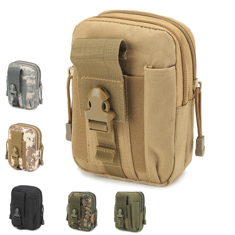 5,5-Zoll-Outdoor-EDC-Taktische Taille Taschen Pack Männer Handyhülle Brieftasche Beutelhalter für Sport Camping Wandern.