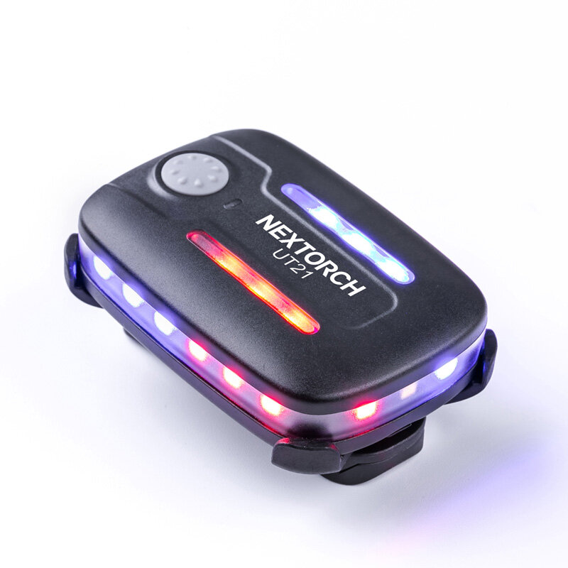 

NEXTORCH UT21 Emergency Warning Light USB Rechargeable Gravity Sensor 360° All-rounded For Police Headlight Pocket Lamp