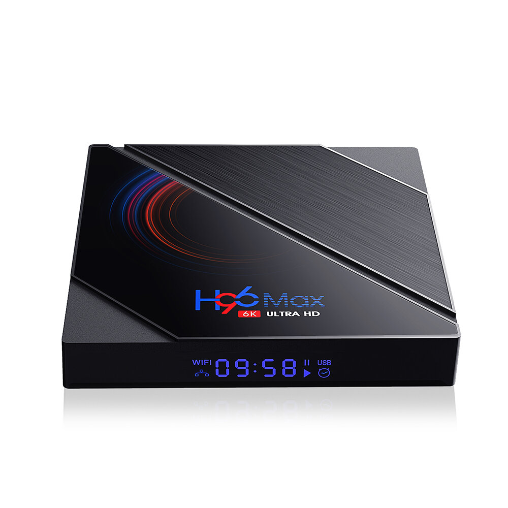 TV Box H96 Max H616 4/64GB za $40.49 / ~152zł