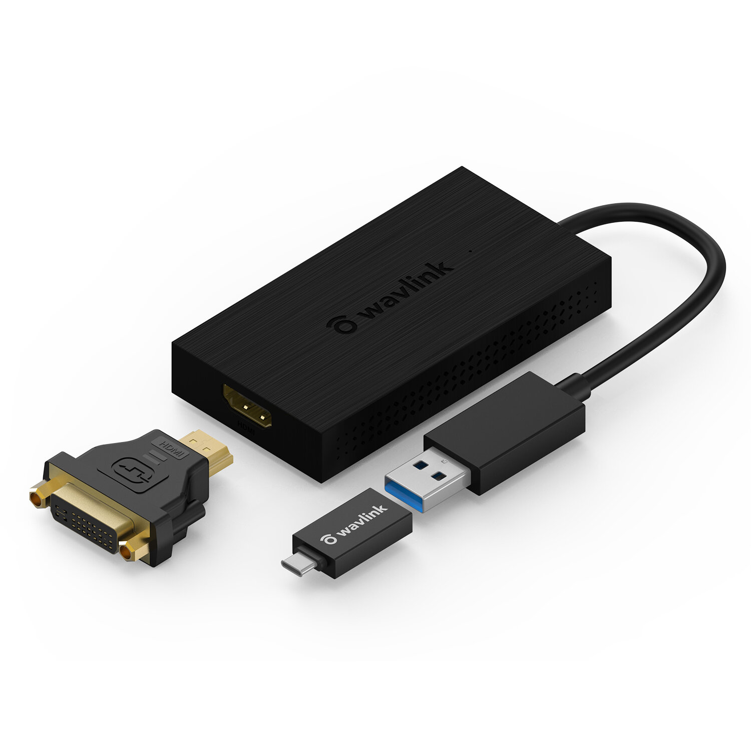 Wavlink USB 3.0 to HDMI 4K Display Adapter Supports up to 6 Monitor displays, 3840 X 2160 External V