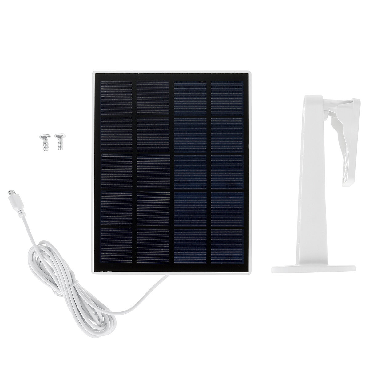 5V 4W Solar Charging Panel IP66 Waterproof 360° Rotation Outdoor Solar Panel Charger