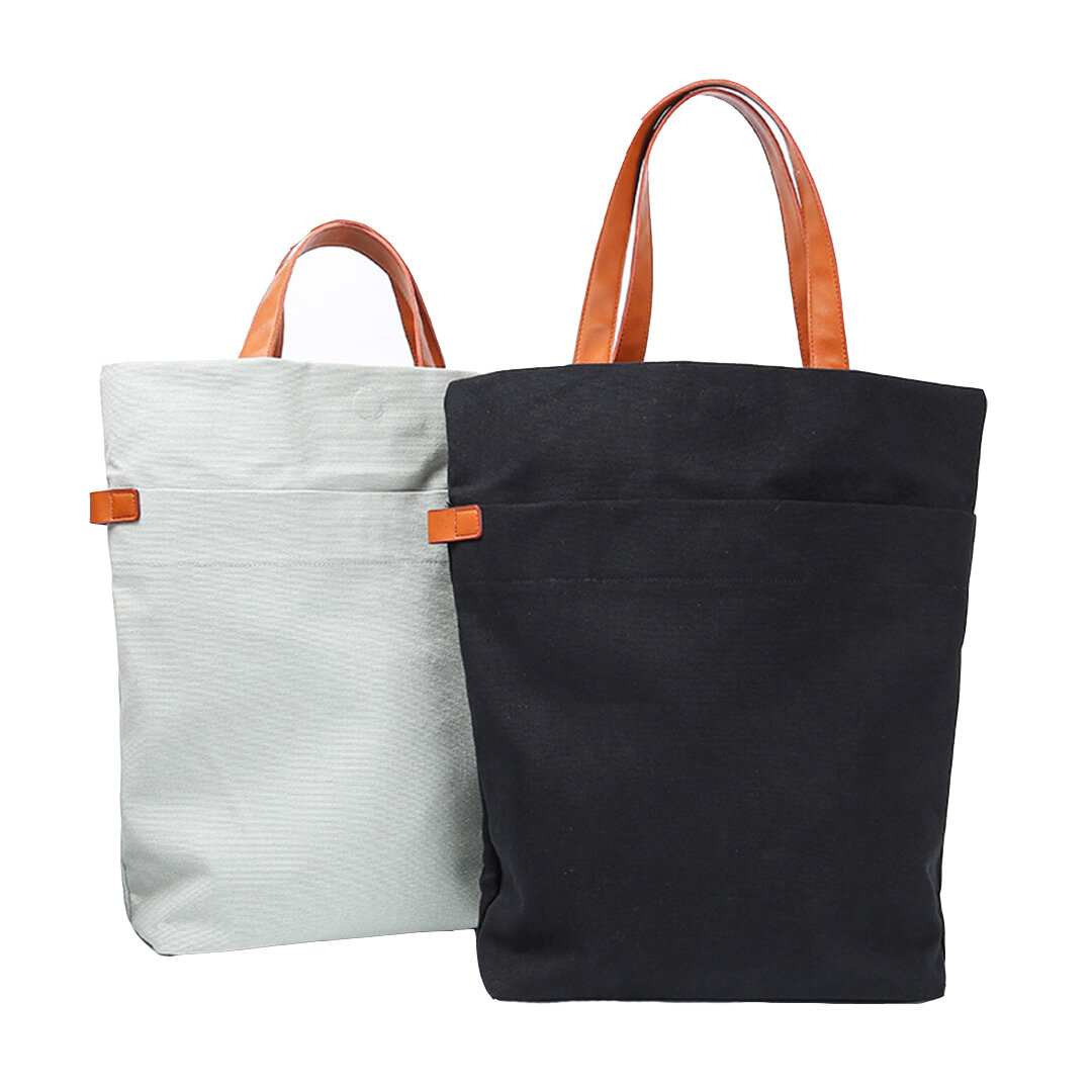 Anfan 15L Leisure Handbag Cotton Canvas Shoulder Bag Crossbody Messenger Daypack Outdoor Travel from 