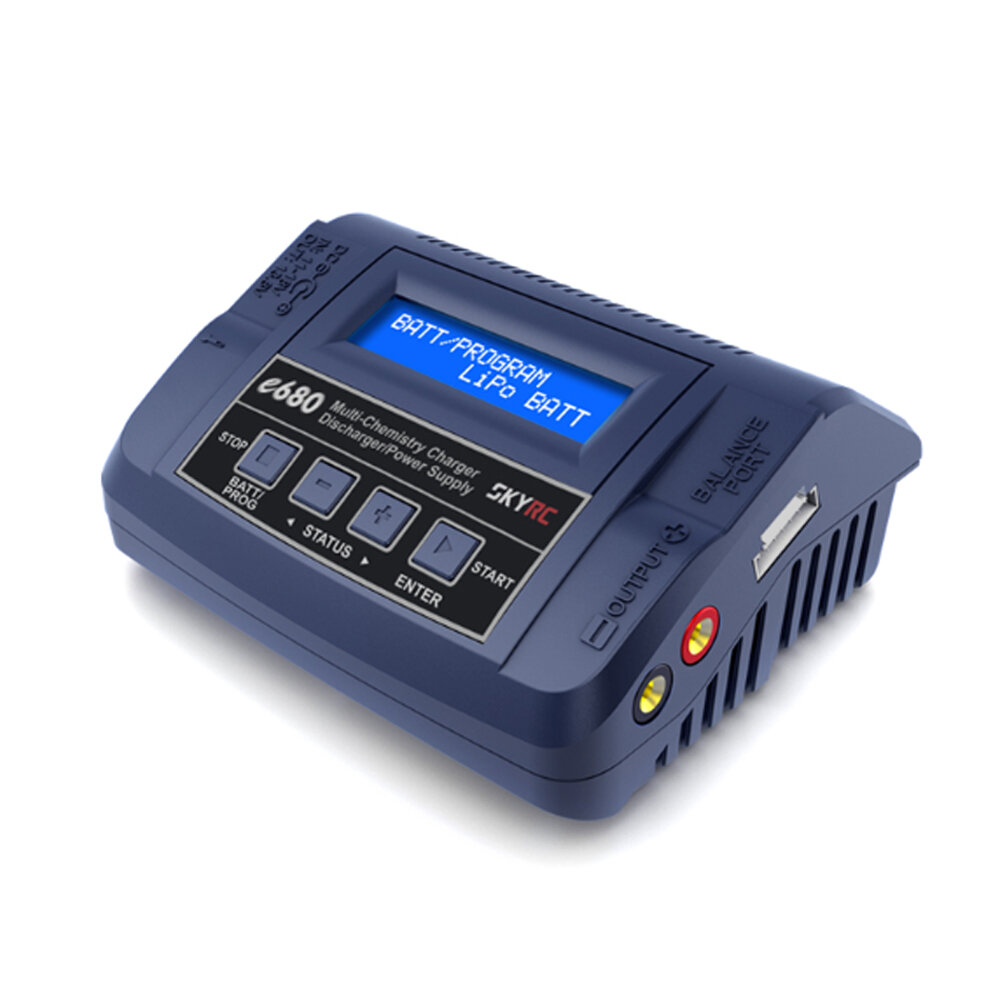SKYRC e680 80W 8A AC/DC Balance Charger Discharger for 1-6S Lipo Battery