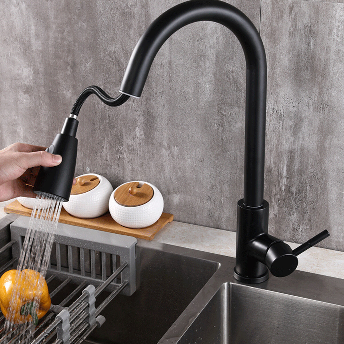 Bakeey Touch-schakelkranen Drie manieren Sink Mixer Kitchen Sensor Waterkraan voor keuken Badkamer