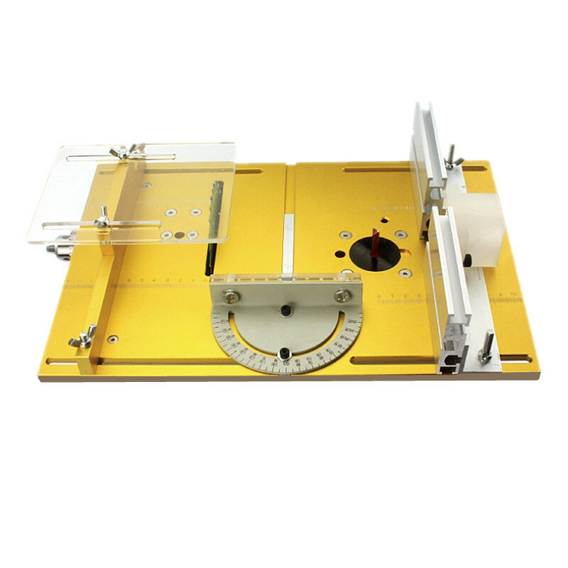 best price,router,table,insert,plate,workbench,circular,saw,flip,cover,plate,with,miter,gauge,coupon,price,discount