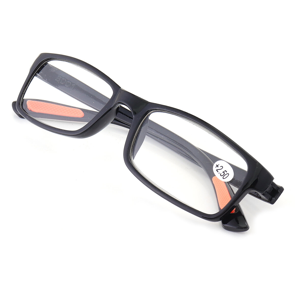 TR90 Portable Durable light Weight Resin Black Reading Glasses Extremely Flexible