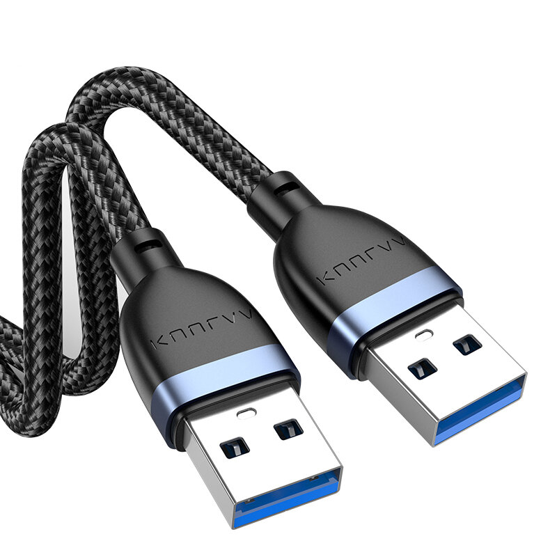 KUULAA KL-X45 USB 3.0 To USB 3.0 Male Extension Cable Fast Charging Data Transmission Cord Line 0.5m/1m long For iPad Pr