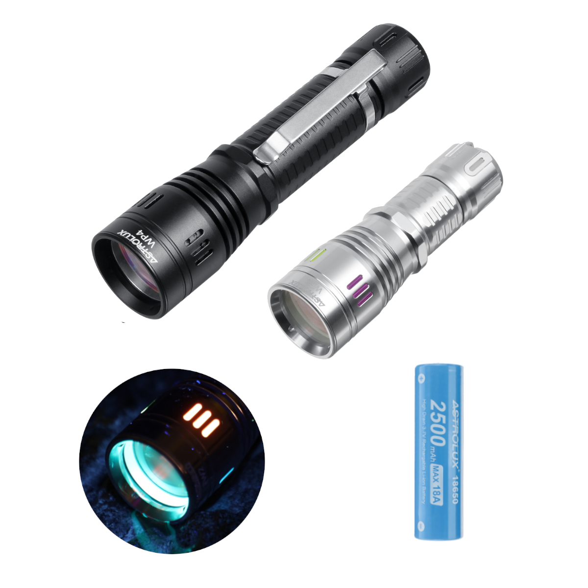 Astrolux? WP4 1303m 310LM LEP Flashlight Waterproof Outdoor Search Camping Hunting Strong Thrower DI