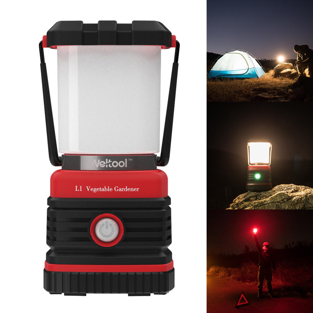 Weltool L1 3200K LED Lantern Outdoor Camping Tent Light IP55 Waterproof 4 Modes Emergency Lamp