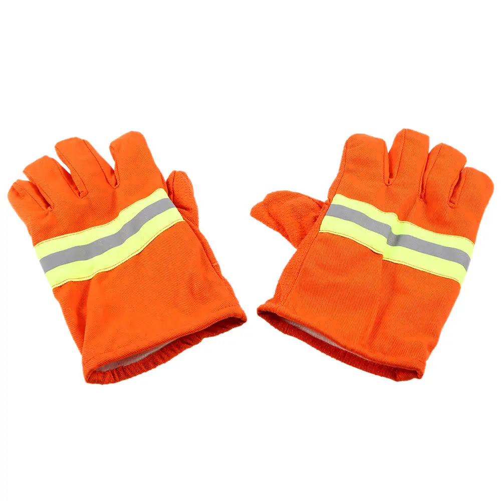 Fire protective gloves fire proof heat proof waterproof flame-retardant non-slip fire fighting anti-fire gloves
