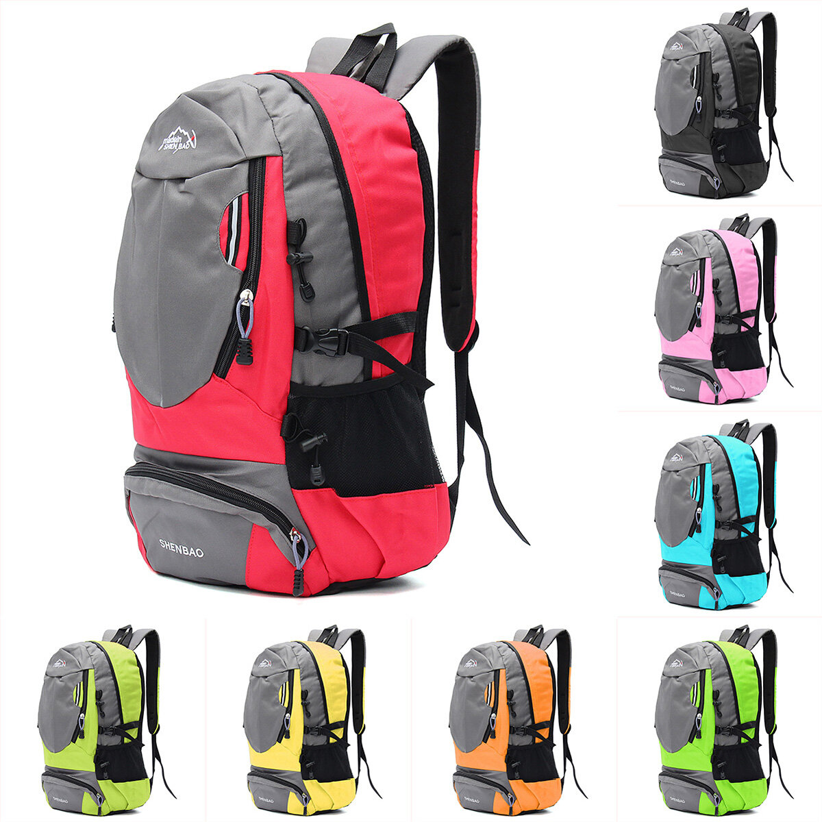 35l sports voyage sac à dos camping randonnée unisexe sac à dos épaule sac à dos pour ordinateur portable sac