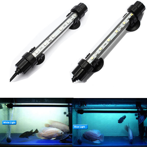18CM Aquarium Fish Tank Waterproof LED Light Bar Submersible
