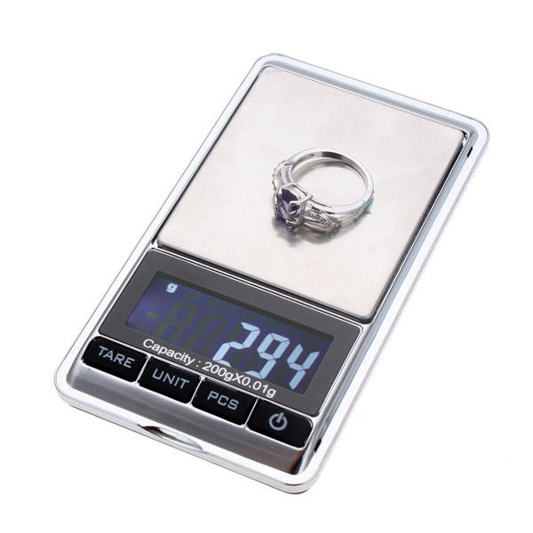 

300g x 0.01g Digital Mini Portable Pocket Jewelry Weight Balance Scale