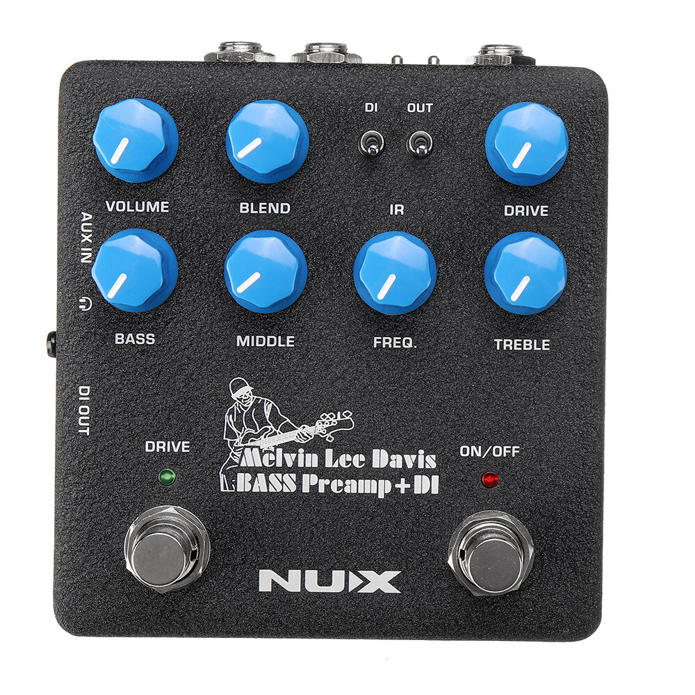 NUX NBP-5 bas preamp Di gitaar effector