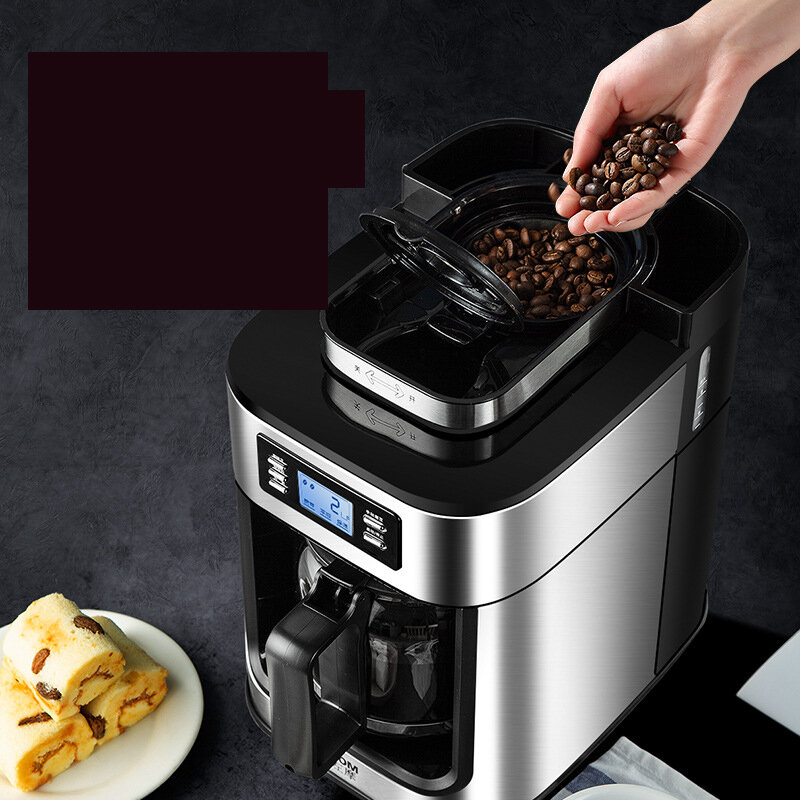 ZZUOMBG315T自動コーヒーマシン1000W220V〜50Hz大豆/小麦粉キッチン用デュアルパーパス保温