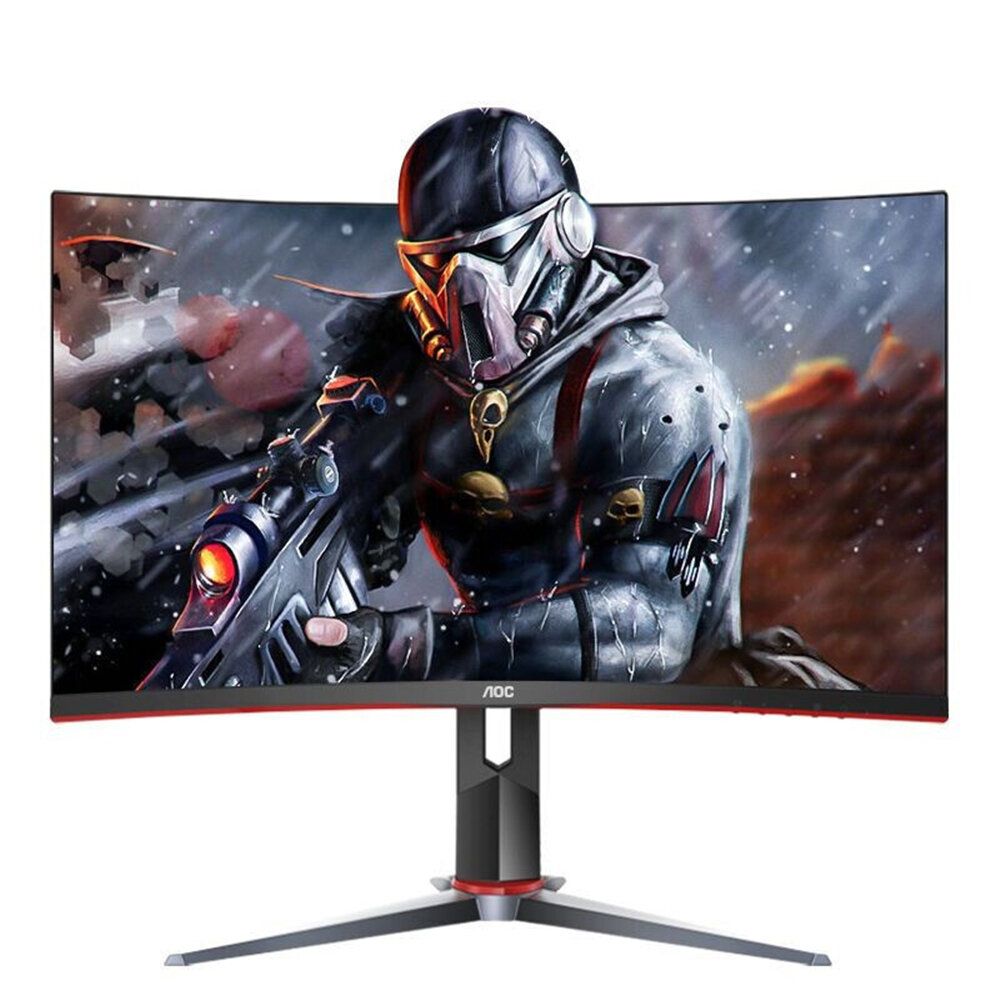 AOC C27G2Z 27-inch Curved Gaming Monitor 1080P VA Panel 240Hz 0.5ms 120%sRGB 178° Viewing Angle Multi-Interface Display Office Gaming Display Screen