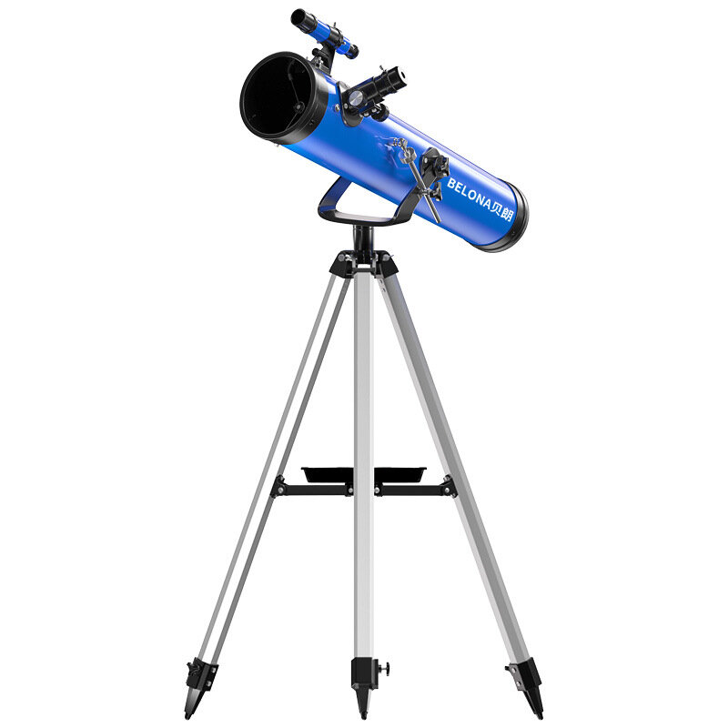 Telescópio astronômico profissional BELONA 35X-875X de zoom para adultos com visão noturna de alta definição refrativa para observar o espaço profundo e a lua ao ar livre.