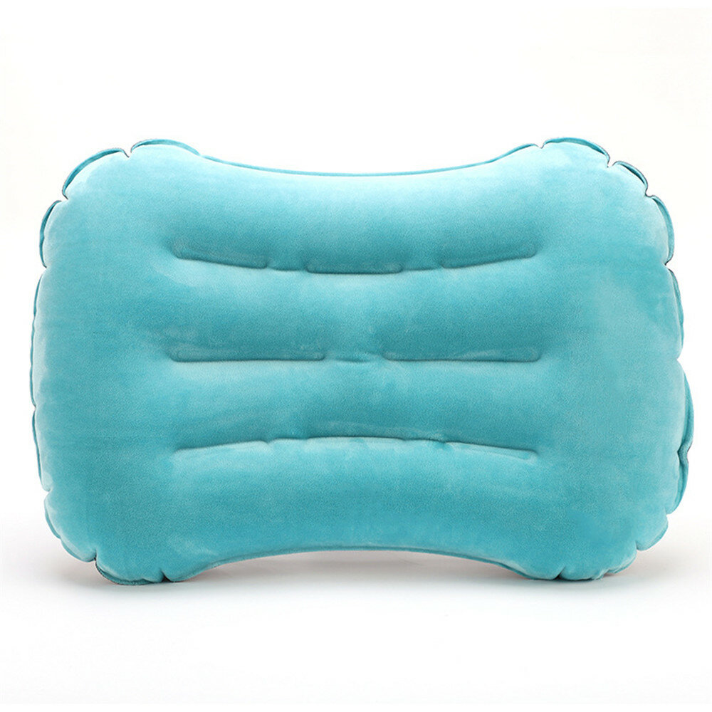 Travesseiro inflável para uso externo, Camping TPU Air Pillows de seda de leite, almofada ultraleve para dormir para viagens, caminhadas, praia, carro, avião e descanso da cabeça.