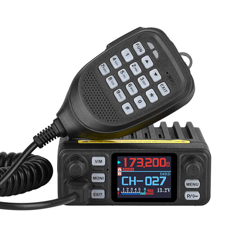 

FT-6000 Plus Walkie Talkie VHF UHF Dual Vand 25W 200CH Mini Car Radio Amateur Radio Transceiver