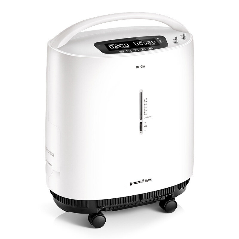 

YUWELL 8F-3W AC220V 1~3L/min Oxygen Generator Household 93% Concentration Oxygen Generator for The Elderly Low Noise