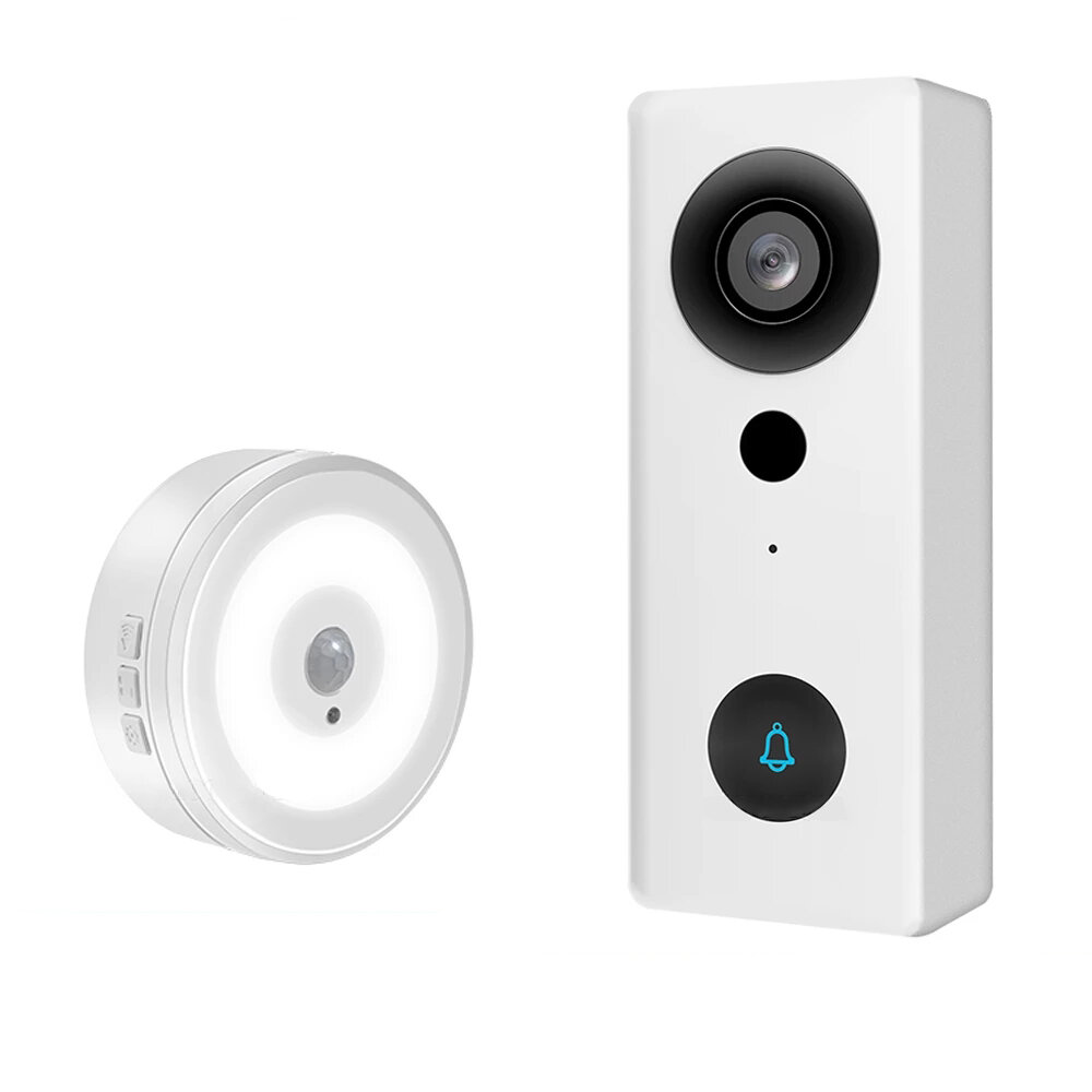 

Bakeey Tuya 1080P Video Doorbell WiFi Smart Home Intercom Night Vision Anti-theft PIR Alarm Wireless Cam Outdoor Waterpr