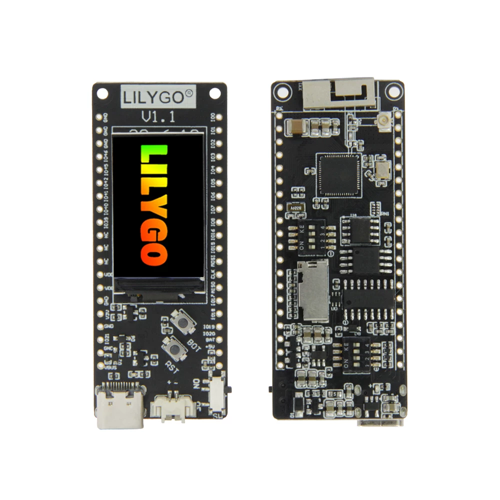 

LILYGO® TTGO T8 ESP32-S2 V1.1 ST7789 1.14 Inch LCD Display WIFI Wireless Module Type-c Connector TF Card Slot Developmen
