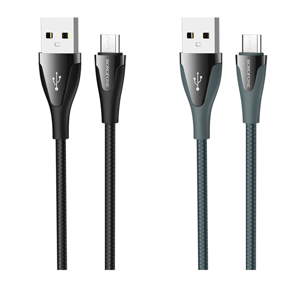 

HOCO BU20 2.4A Type C Micro USB Fast Charging Data Cable For Huawei P30 Pro Mate 30 Mi9 Mi10 K30 S20 5G