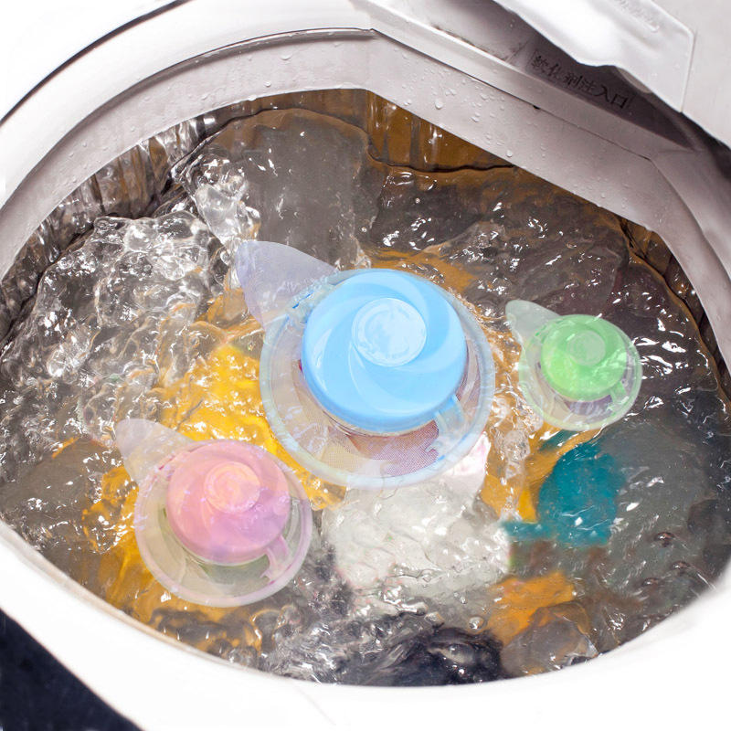 

Honana BH-225 Mesh Laundry Filter Wool Washing Ball Hair Removal DeviceMagic Floating Washing Bag