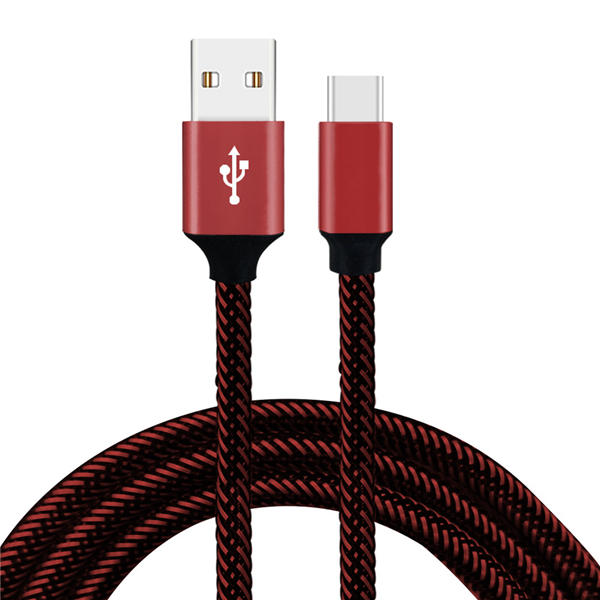 

Bakeey 2.4A Type C Braided Fast Charging Cable 1m For Oneplus 5t 6 Mi A1 Mix 2 S8 Note 8