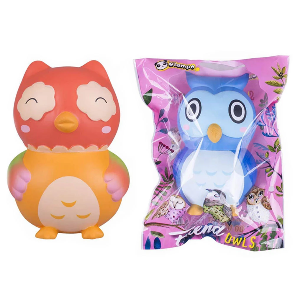 Vlampo owl squishy 15*10*10cm licensed slow rising with packaging collection gift