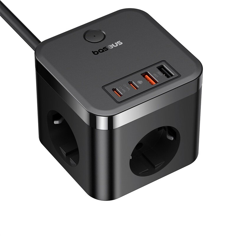 best price,baseus,powercombo,cube,power,strip,30w,port,usb,charger,discount