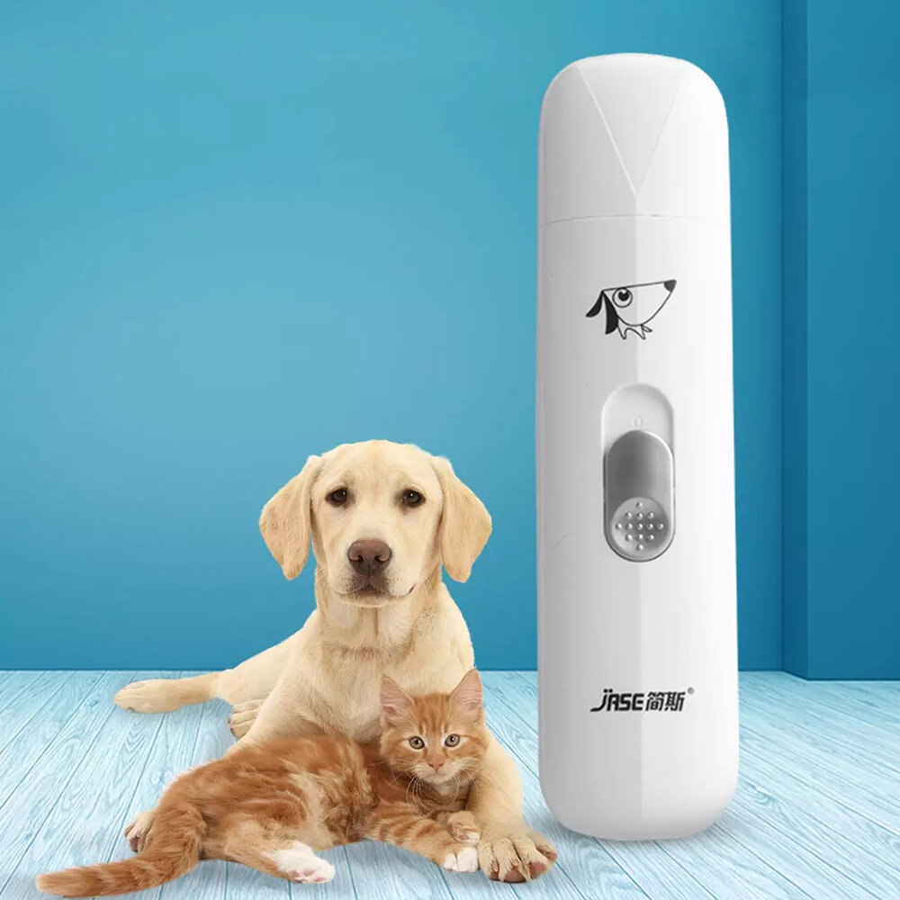 Janes Electric USB Pet Dog Cat Nail Grinder Clipper Claw Charging Simple Operation Nail Clippers for