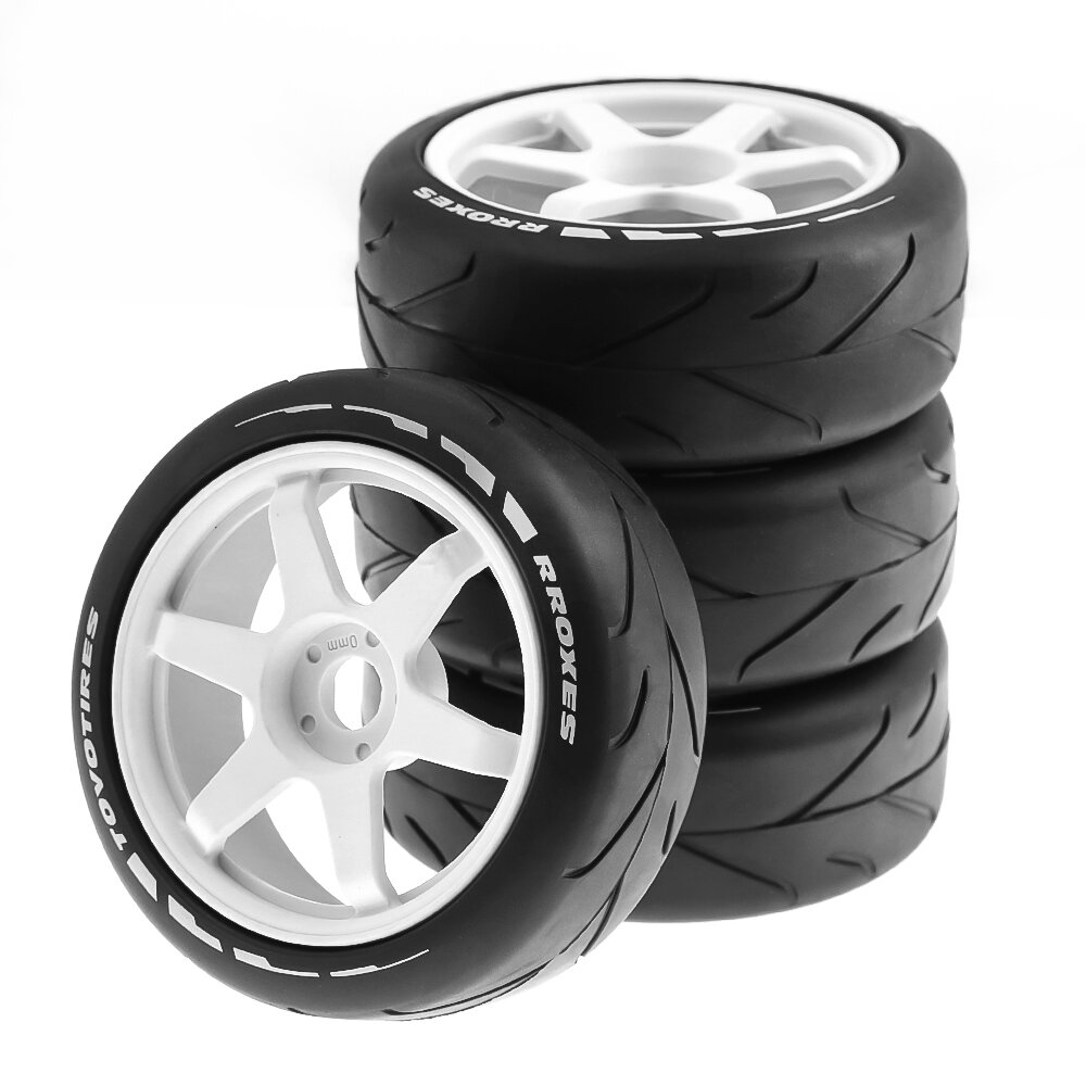 best price,4pcs,rally,on,road,tires,rc,wheels,17mm,hex,discount