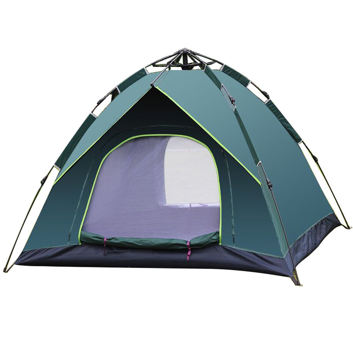IPRee® 3-4 أشخاص ضد للماء خيمة تخييم 210T PU قماش UV حماية خيمة للسفر في الهواء الطلق التنزه