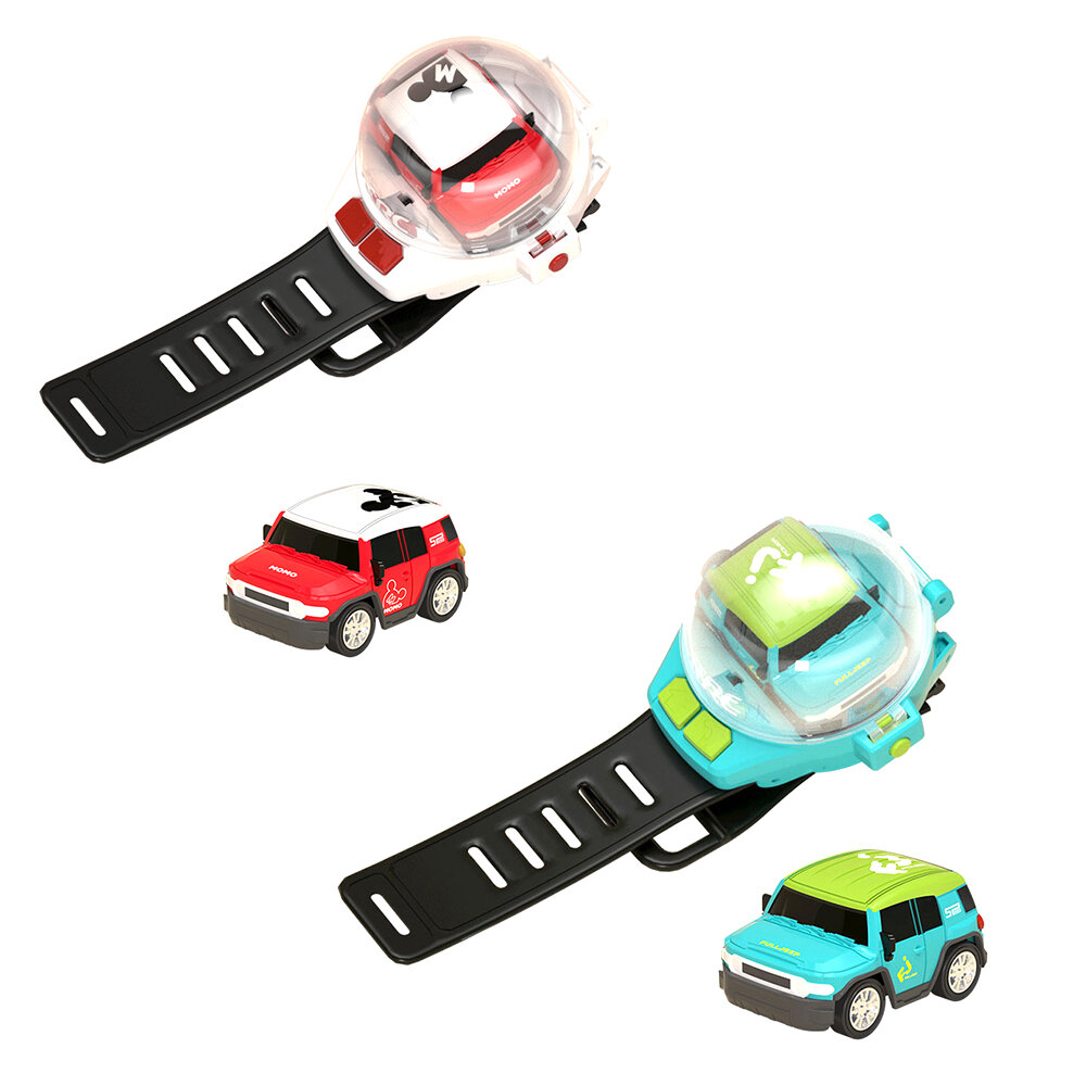 NEW C17 Mini Watch RC Control Car Hot Sales Children's Cute Cartoon Electric Car Small Cool Colorful Lights Vehicle Kid