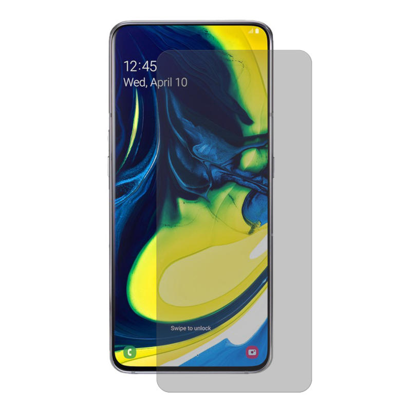 Enkay Anti-glurend 2.5D Gebogen rand gehard glas displayfolie voor Samsung Galaxy A80 2019