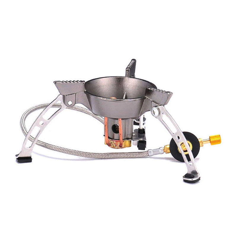 BRS-11 High Altitude Windproof Gas Stove Portable Camping Picnic Burner Cooker 1940W