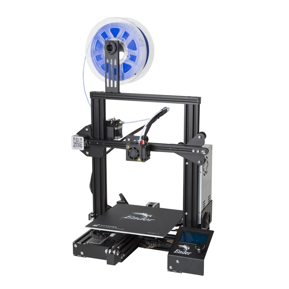 Creality 3D® Ender-3 3D Printer 220x220x250mm Printing Size With Power Resume Function/V-Slot with POM Wheel/1.75mm 0.4mm Nozzle