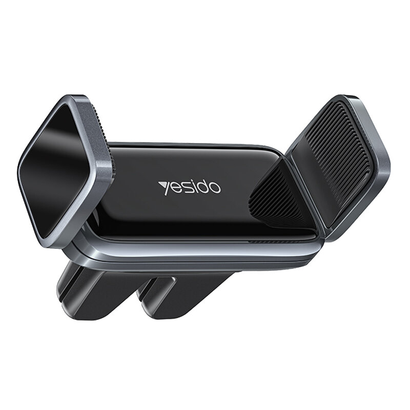 Yesido C124 360° Rotation Double Clip Car Air Vent Mobile Phone Holder Stand Bracket for POCO X3 F3