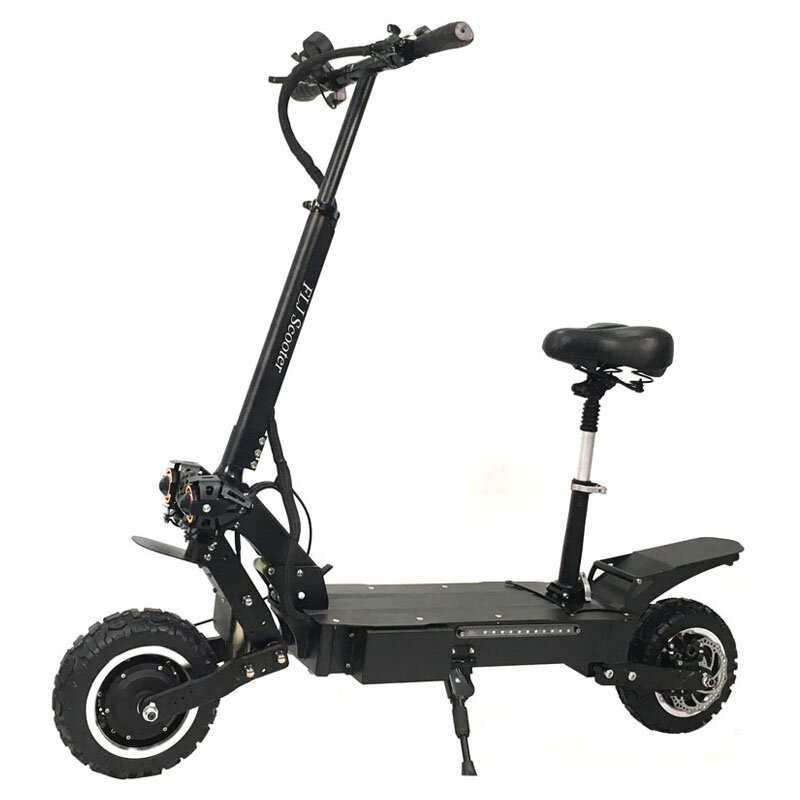 EU Direct FLJ T112 45Ah 60V 5600W 11 Inches Tires Folding Electric Scooter 85kmh Top Speed 140KM Mileage Range Electr
