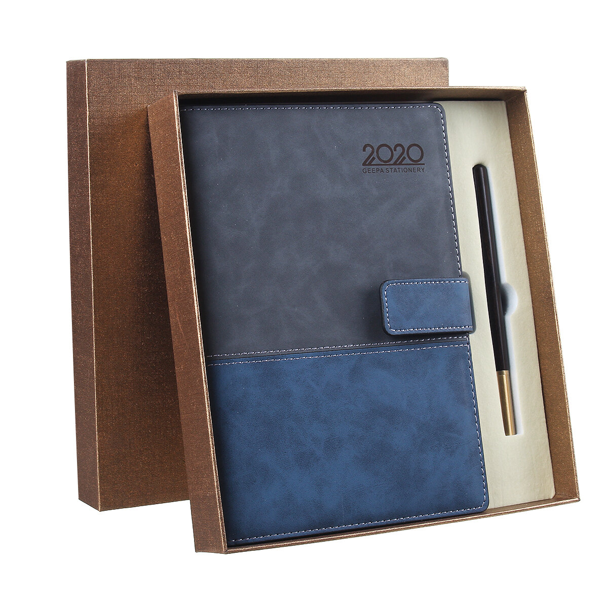 A5 Notebook Tijdmanagementplan Kalender Reisverslag Notebook Zakenpartner Geschenk met Pen Briefpapi