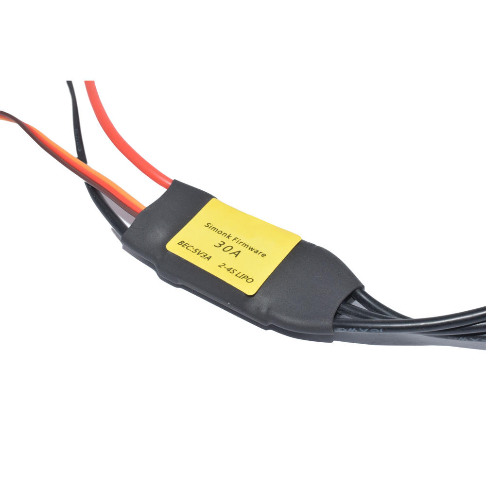 Simonk Firmware 30A RC Brushless ESC with 2A BEC Support 2S 3S 4S T Plug/XT-60