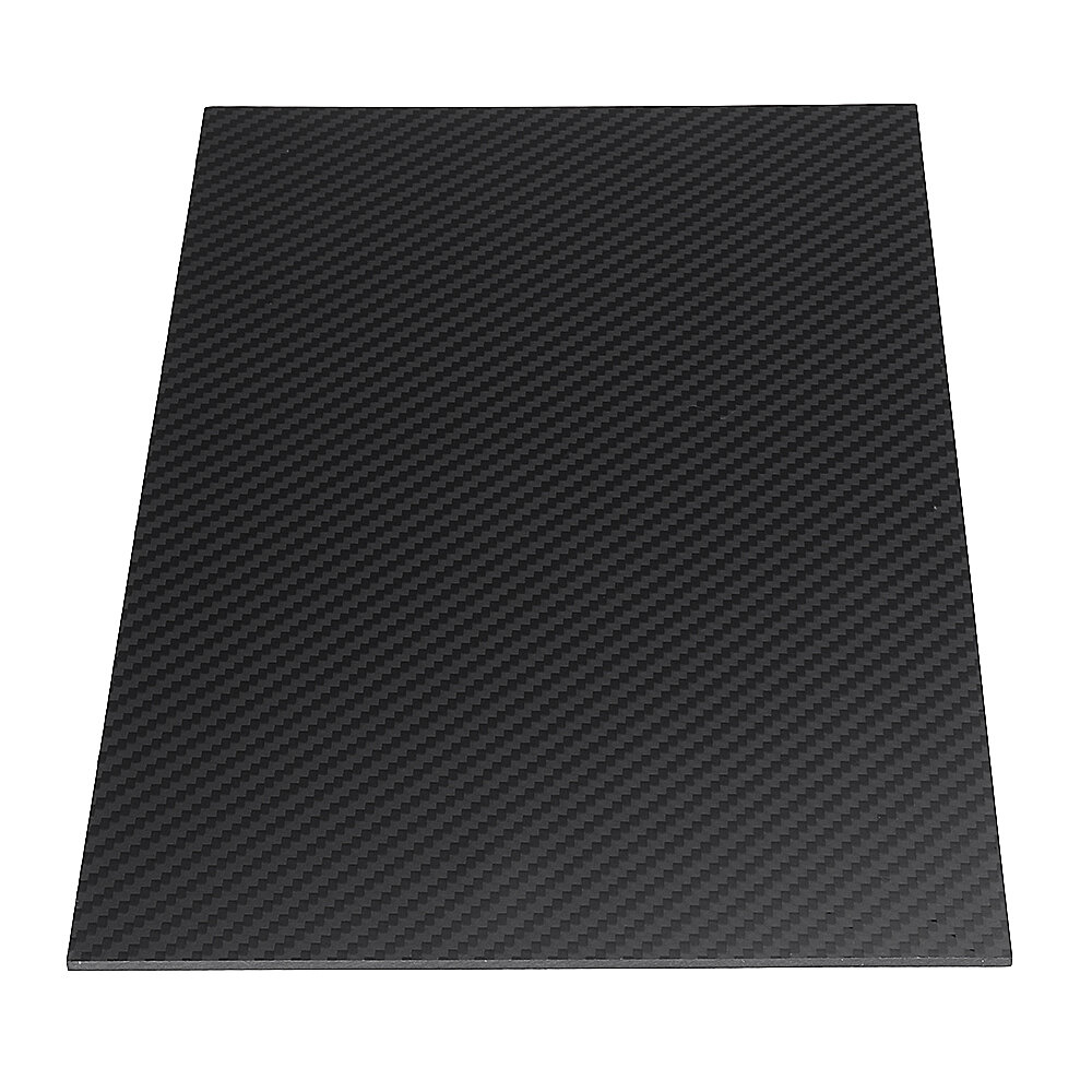 

400X500mm 3K Углеродное волокно Углеродное волокно Пластина Плетеный твил Матовый лист панели толщиной 0,5-5 мм