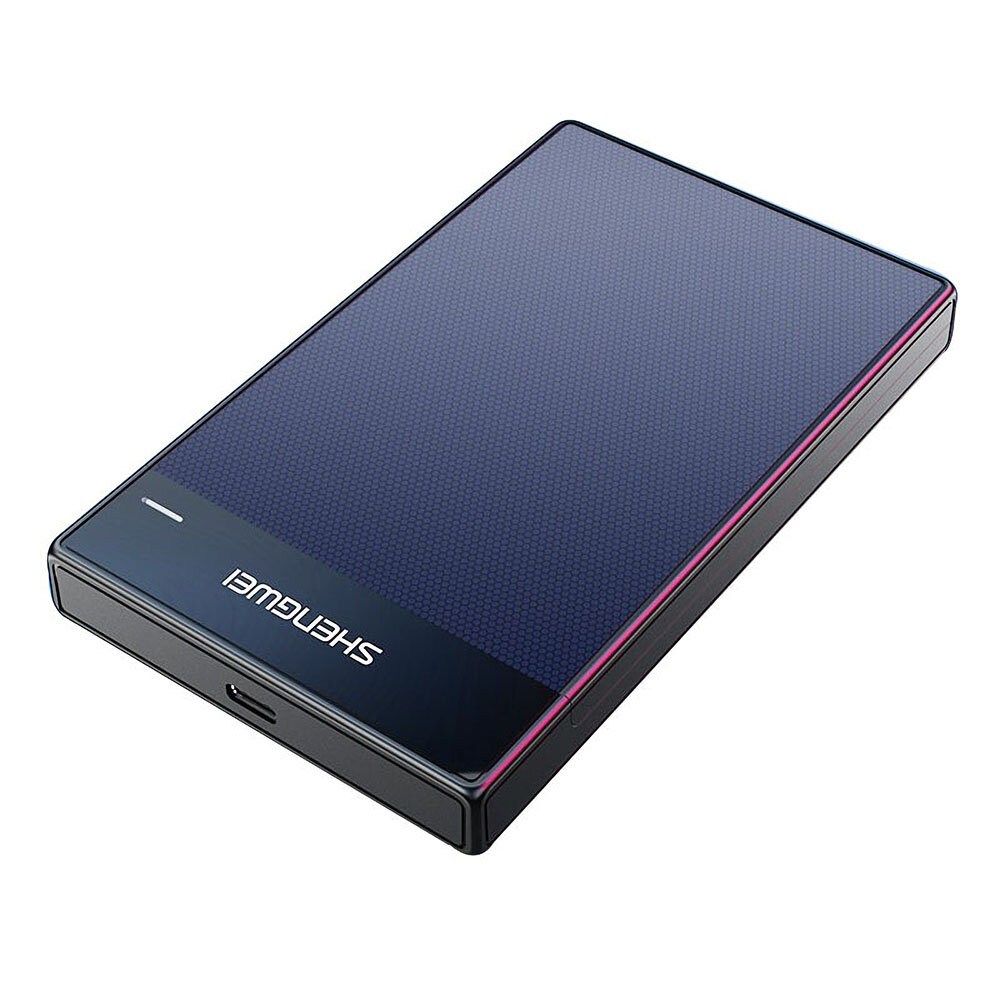 タイプCSATA HDDSSD外付けハードドライブエンクロージャーノートブックデスクトップPC用2.5インチUSB3.0ハードディスクシェルShengweiZST2001G